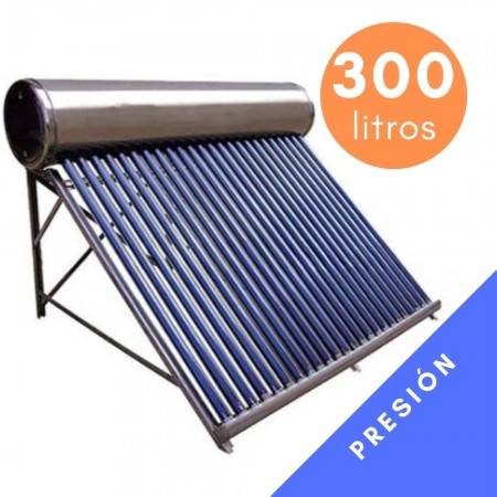 Calentador De Agua Energia Solar 300 Litros A Gravedad Termico De 10 Tubos